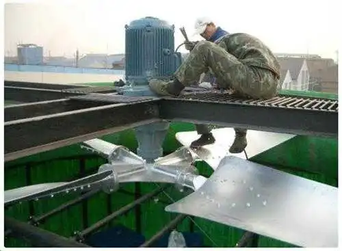 維修冷卻塔時要知道冷卻塔填料與水溫的